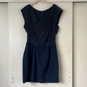 GAP navy blue cap sleeve dress size 12